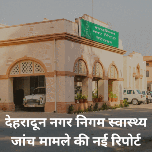 देहरादून नगर निगम स्वास्थ्य जांच मामले की नई रिपोर्ट
